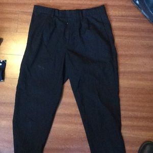 MENS skinny fit Black slacks 30